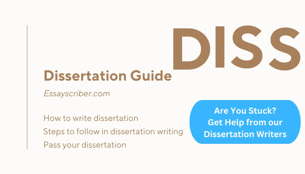 Dissertation writing service